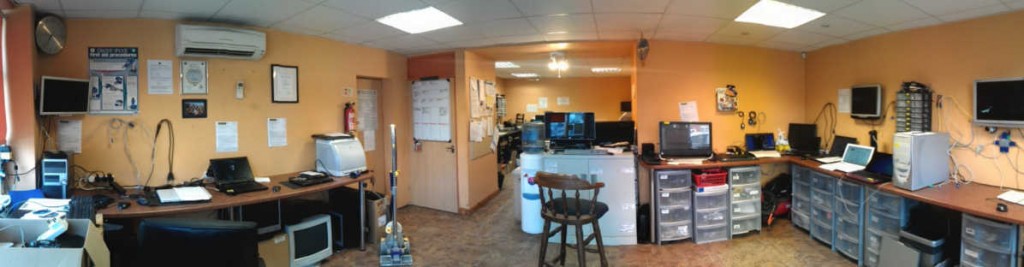 Our open workshop, at Computer Repair Shop